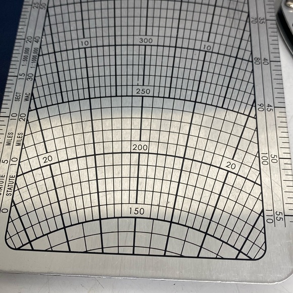 VFR Navigation Planning Set E6B Flight Computer Rotary Plotter VFR Flight Poster - Picture 13 of 17